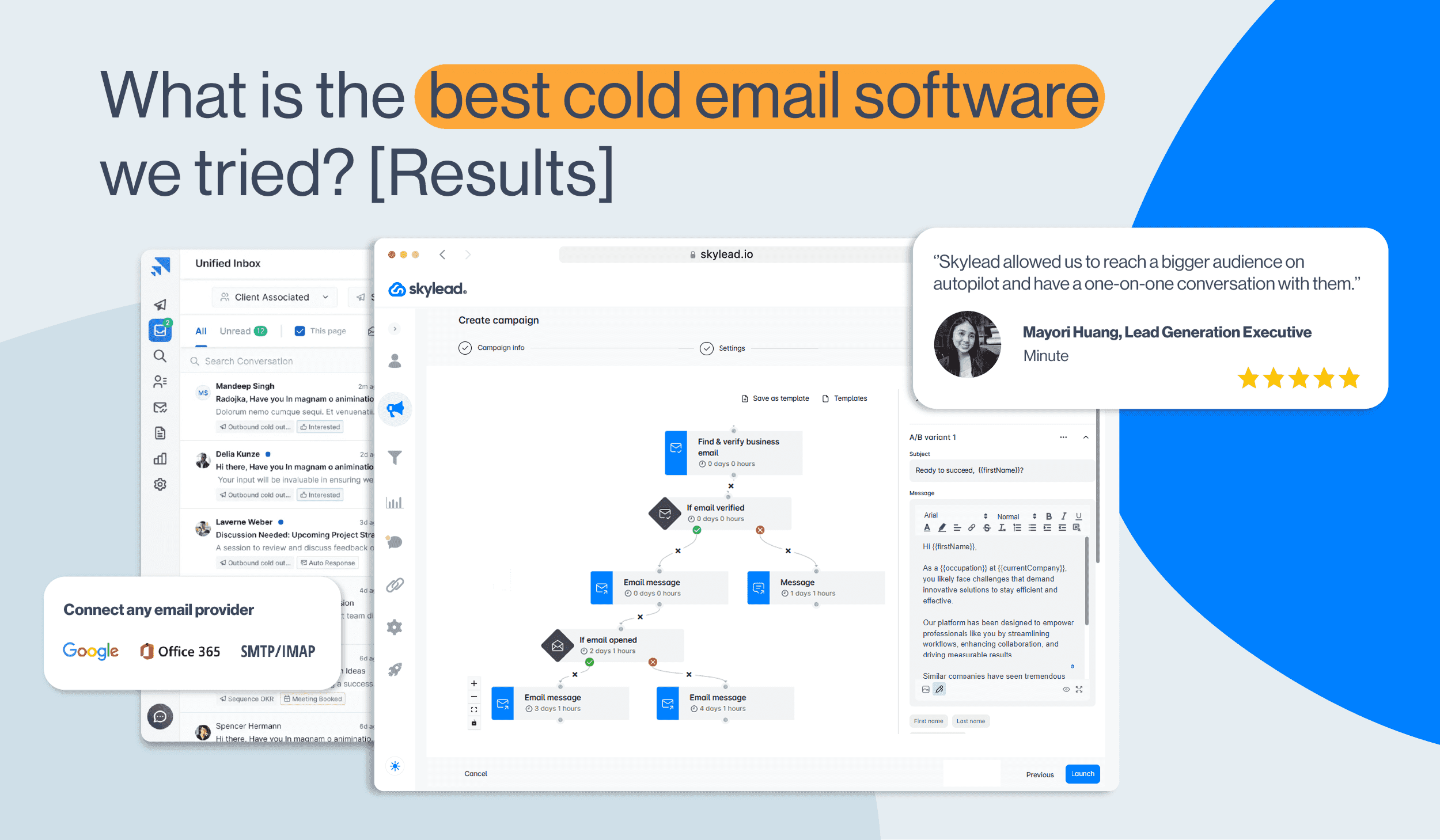 Cold email tools reviewed