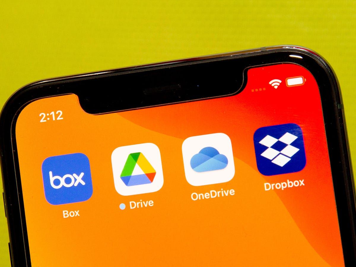 Cloud storage apps for sending large files