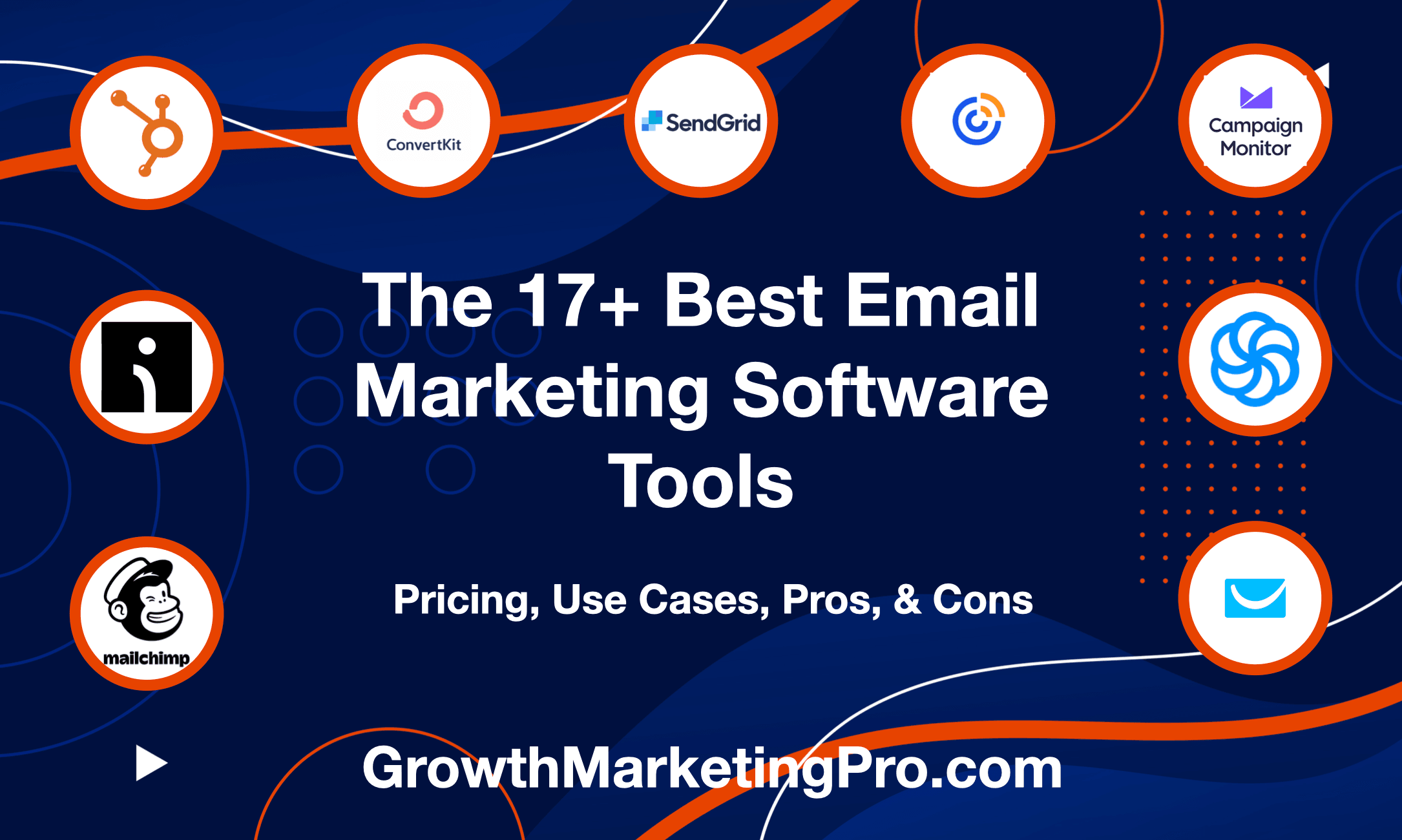 Overview of popular email marketing software tools side by side