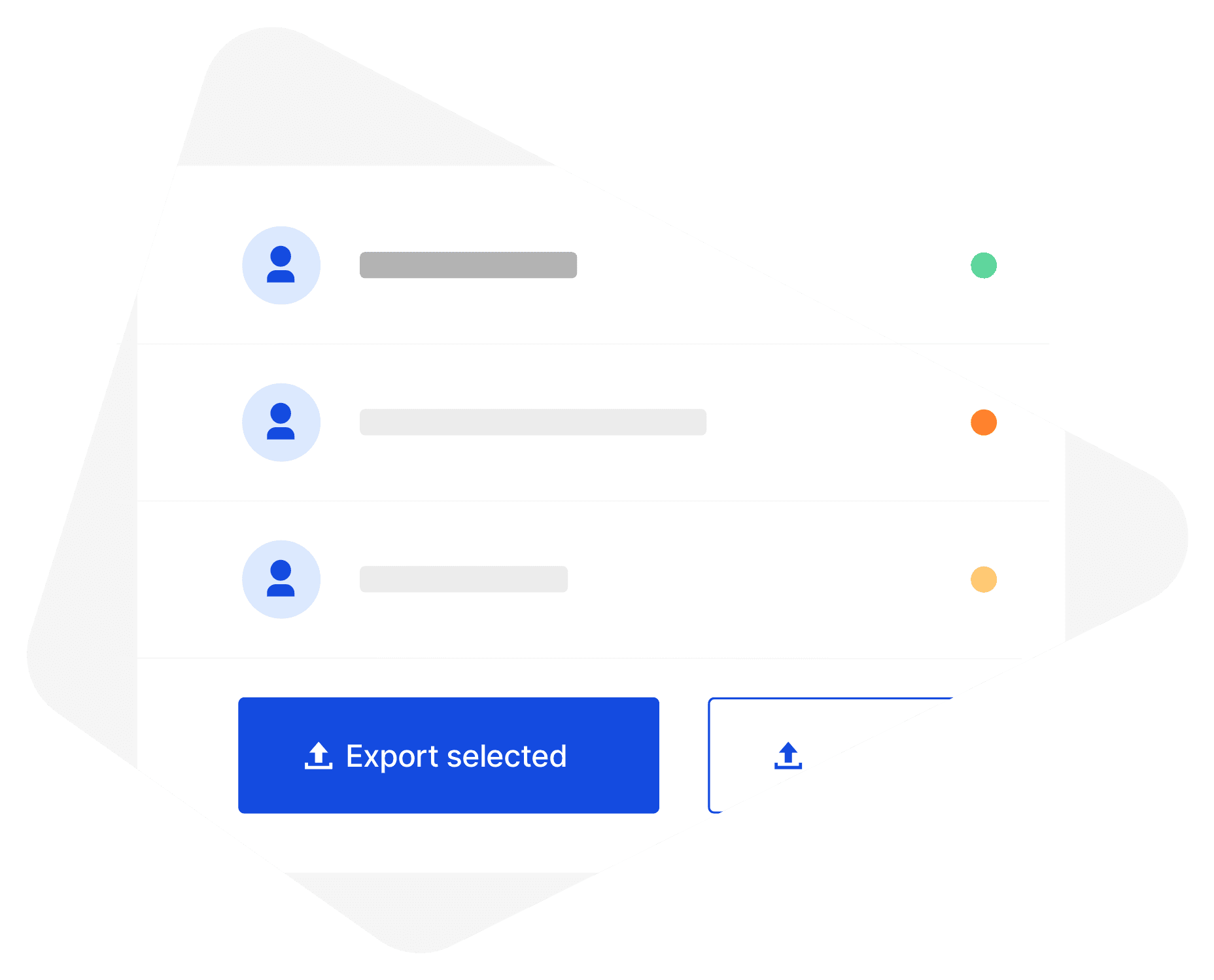 Email verification API results dashboard showing valid and invalid addresses