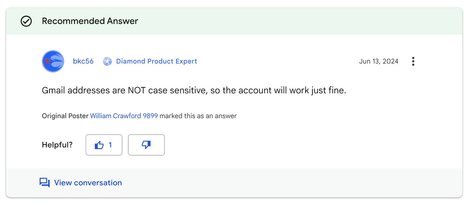 Gmail and other providers ignore capitalization in email addresses