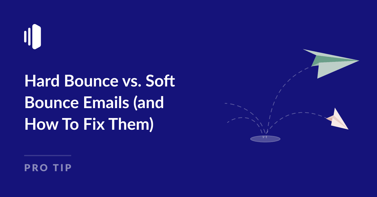 Hard bounce versus soft bounce emails compared