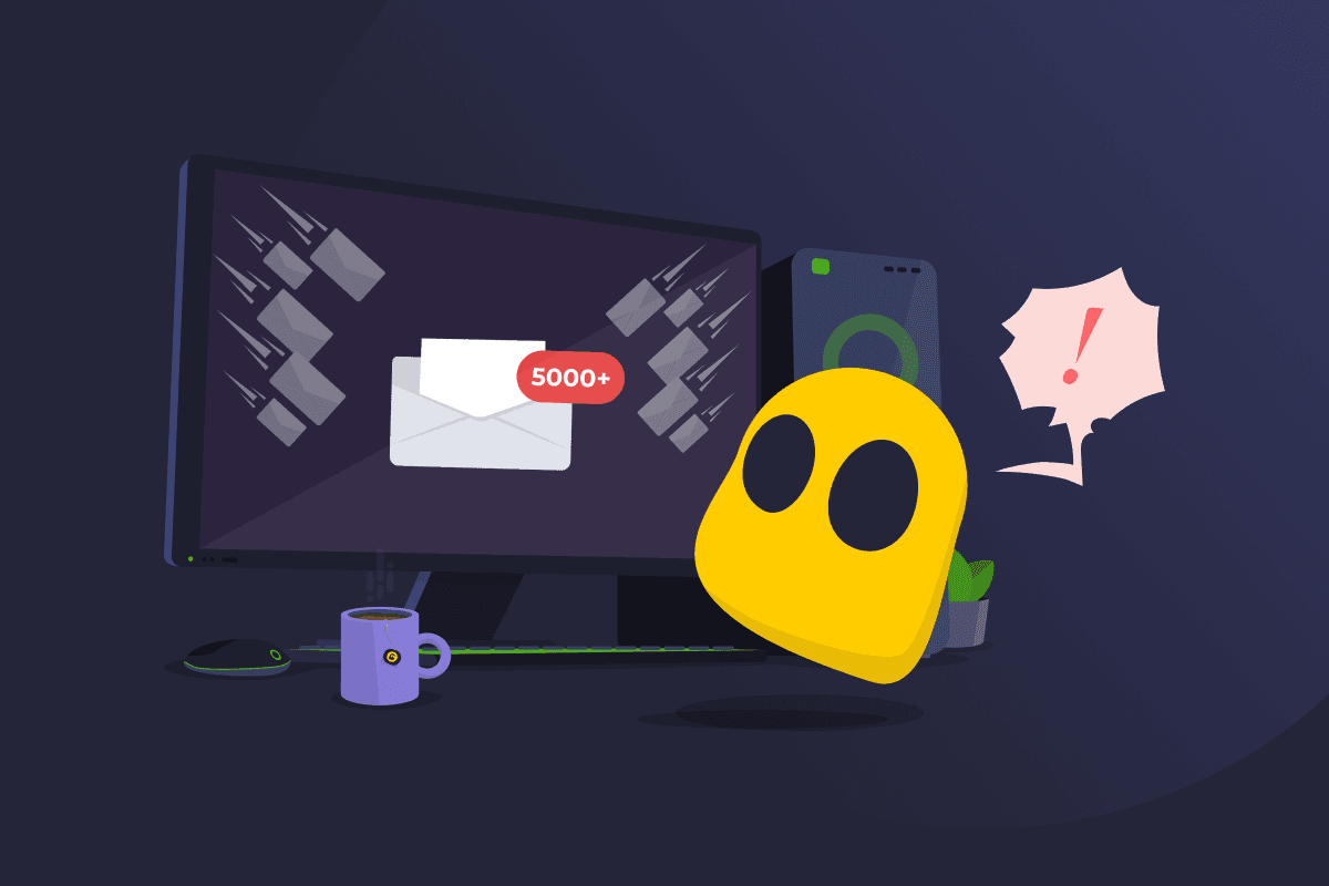 How a subscription bombing attack floods an inbox