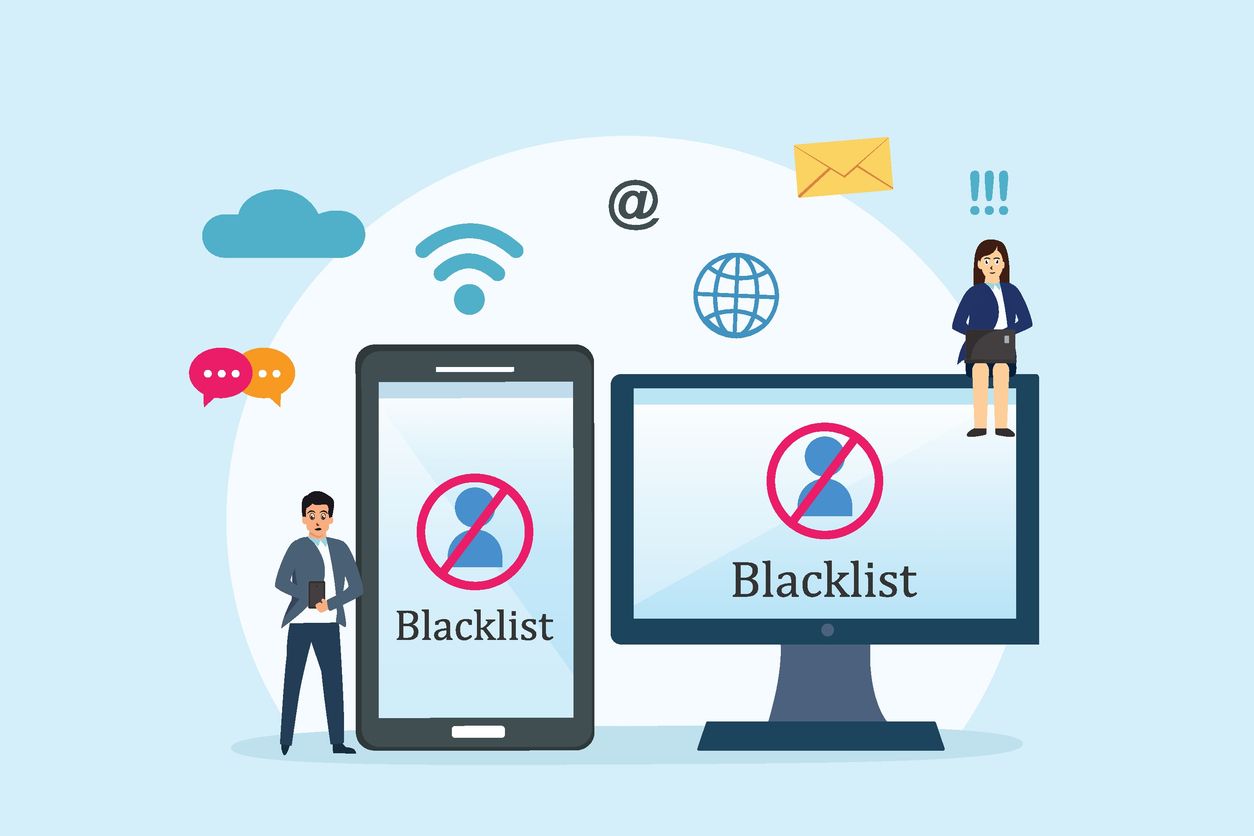 Monitoring email blacklist status and sender reputation