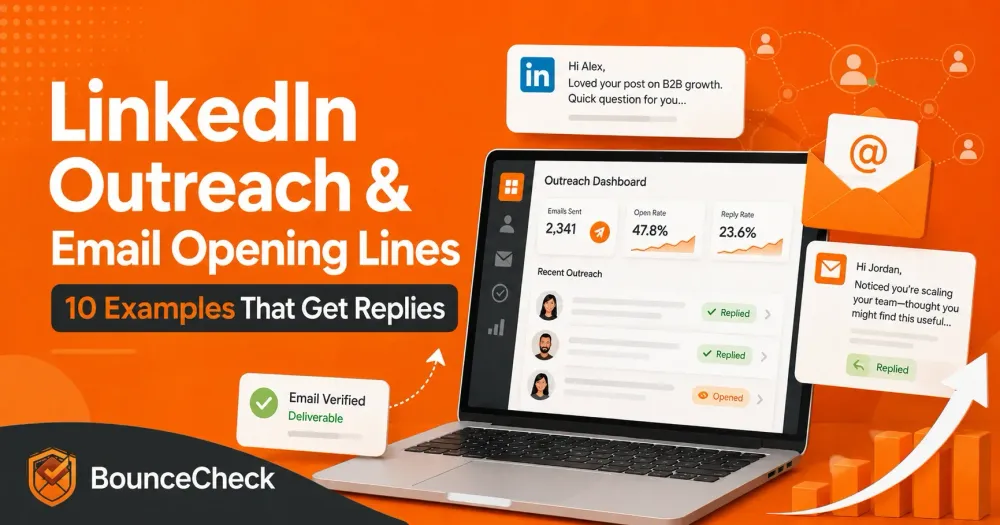 Opening In Email LinkedIn Outreach Email Opening Lines: 10 Examples