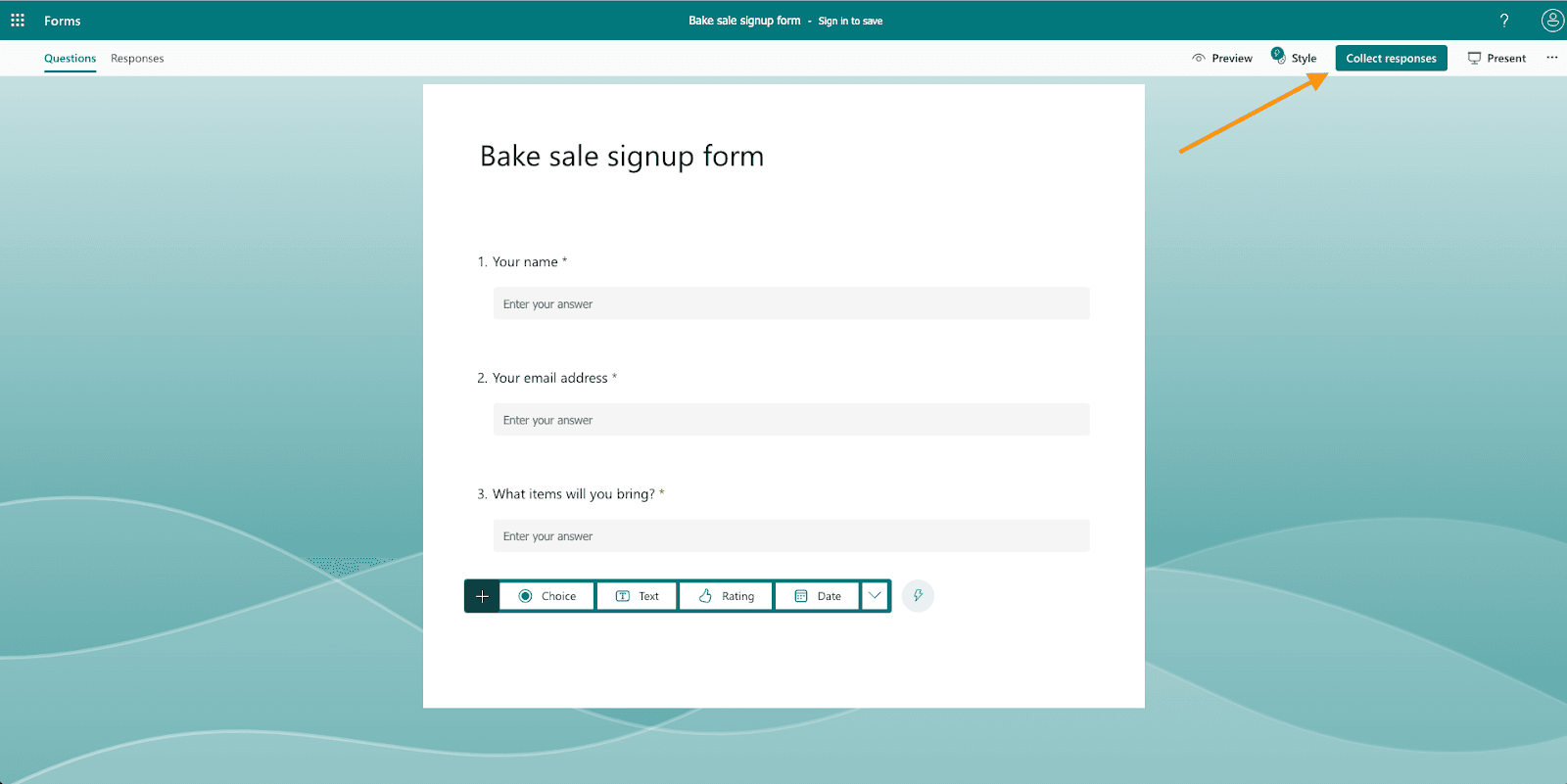 SaaS signup form where email verification happens