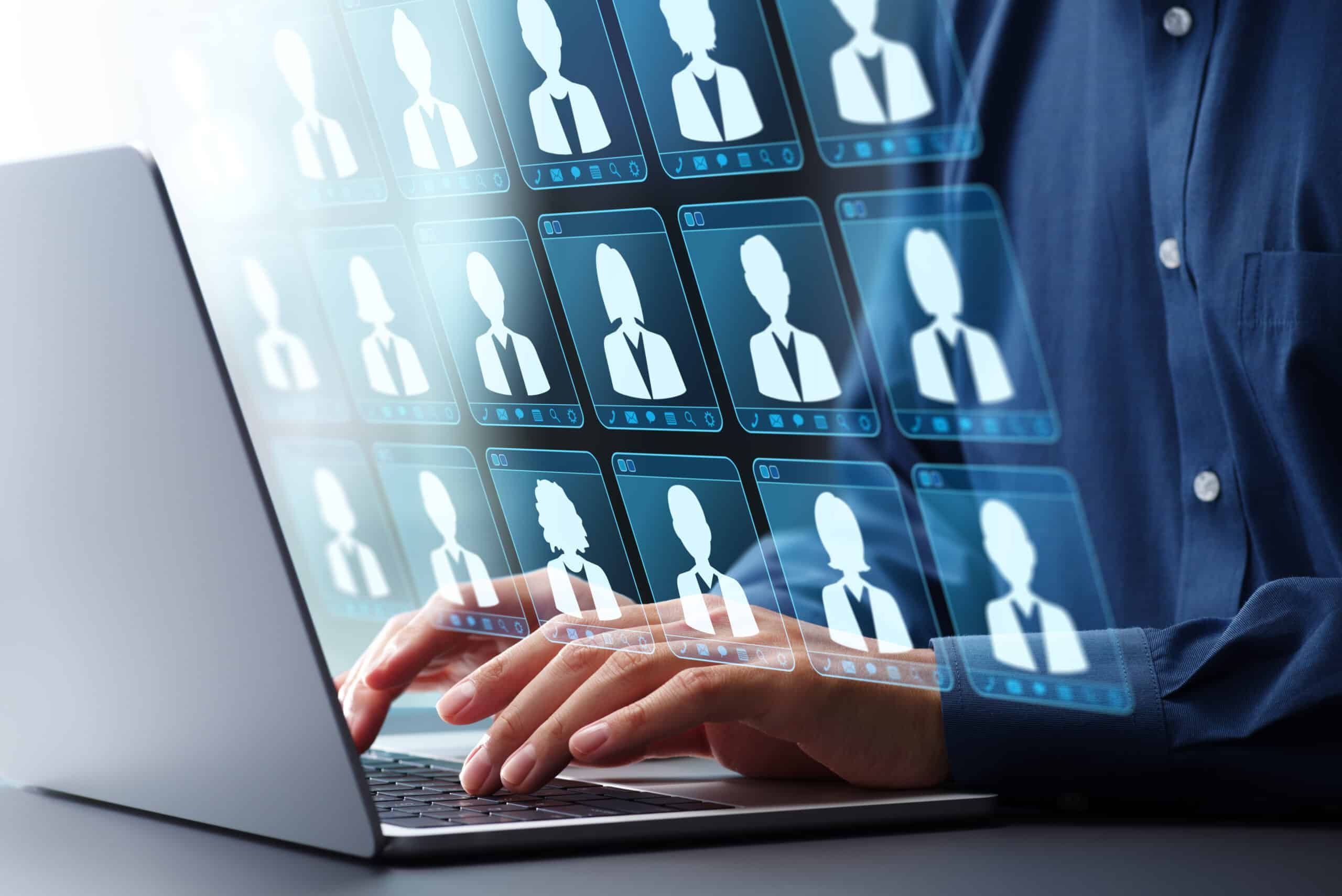 Marketing team segmenting an audience for targeted campaigns