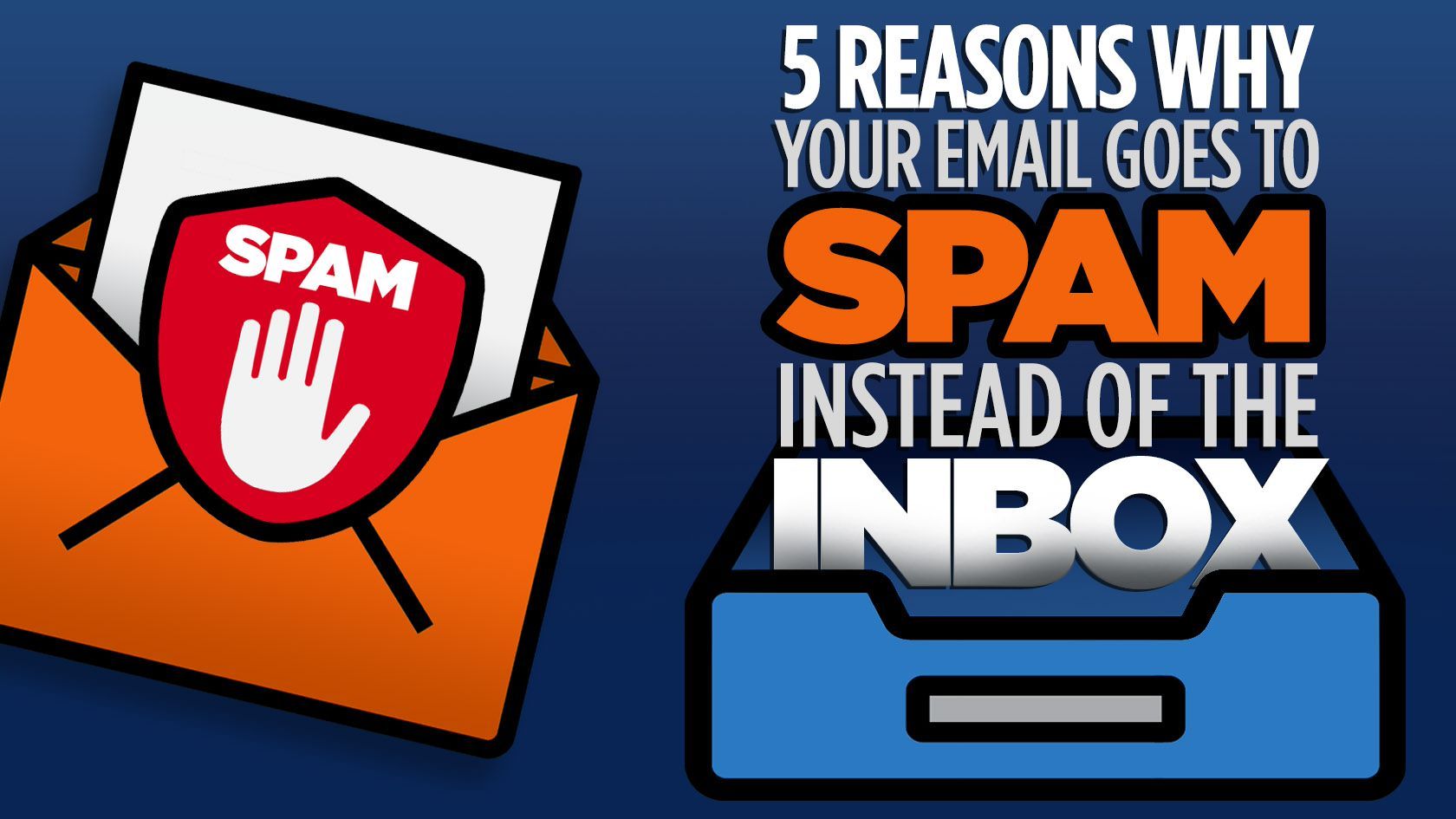 Reasons spam filters flag an email