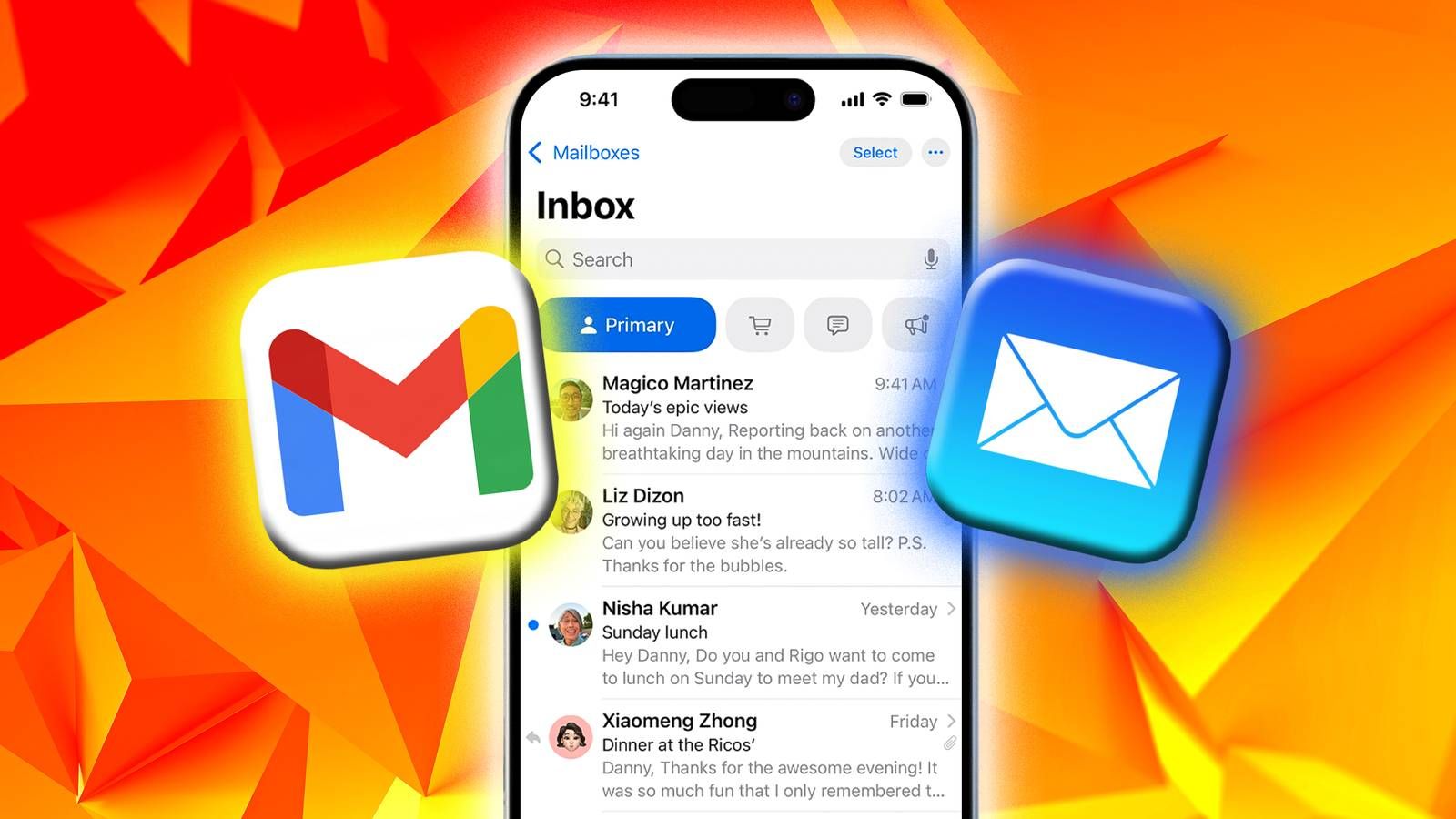 Setting up an email account in the Apple Mail client