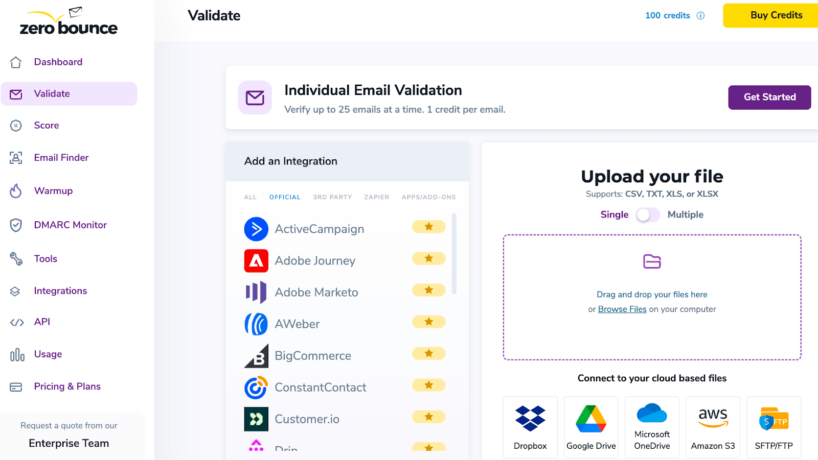Email verification result statuses valid invalid catch-all risky