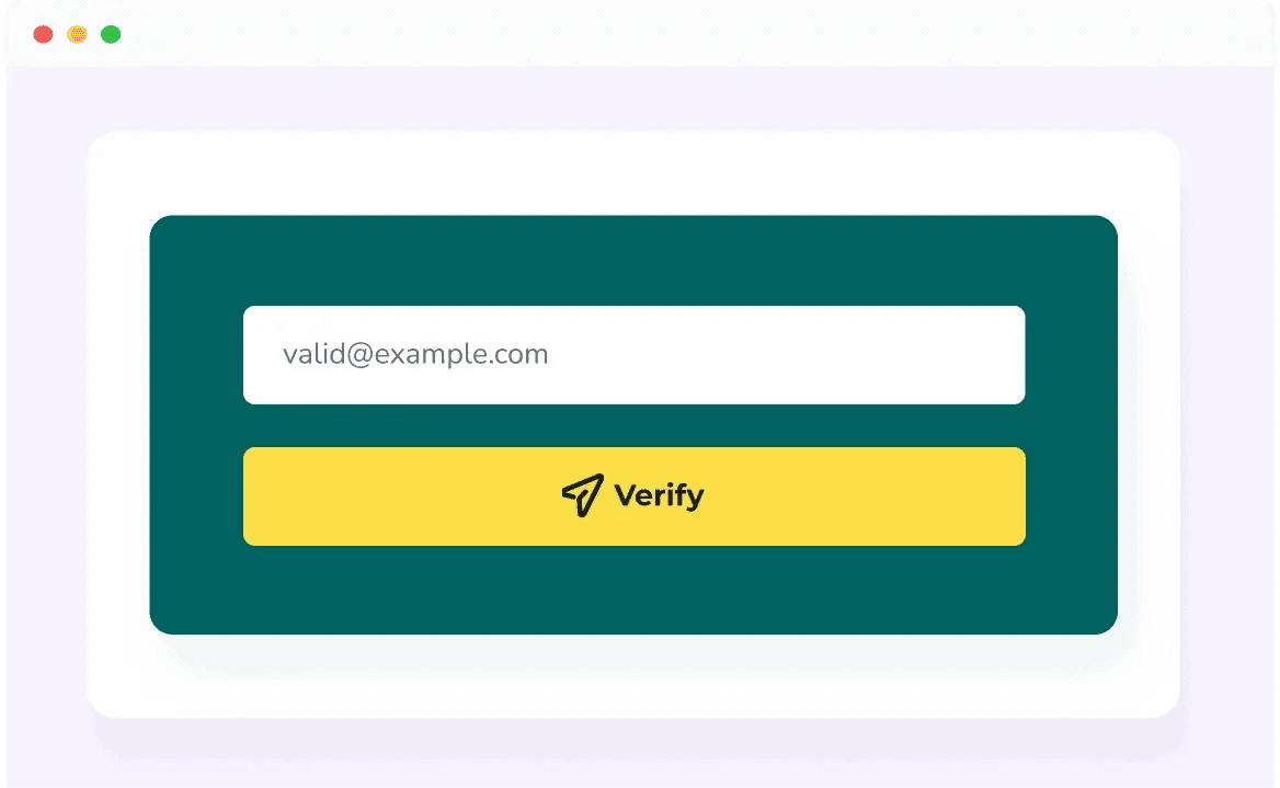 What makes an email address valid syntax vs verification